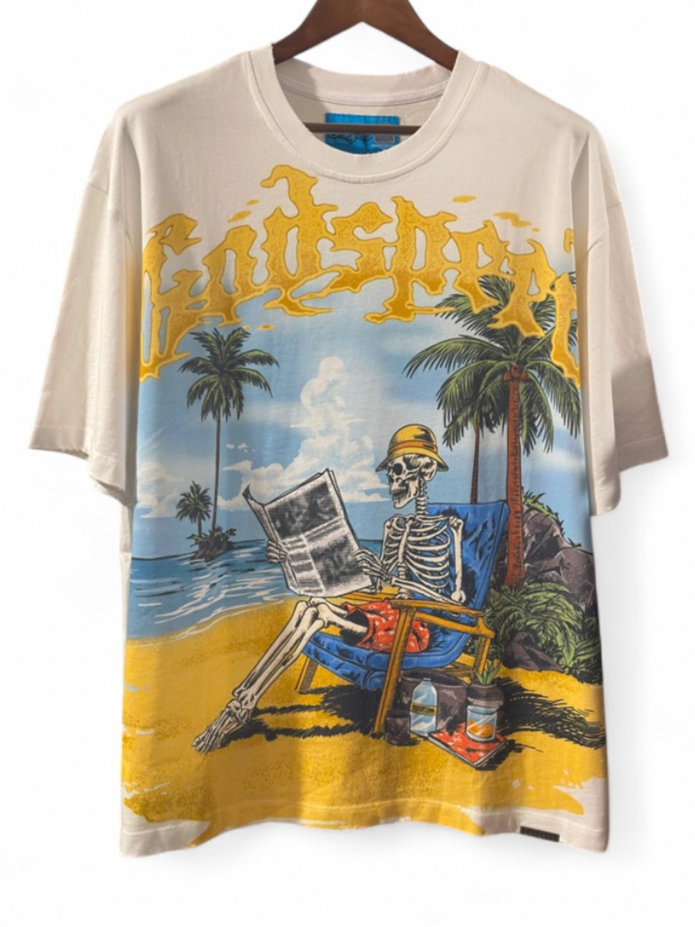 Godspeed Island Vacation Graphic T-shirt Size Men’s Large (NWT)